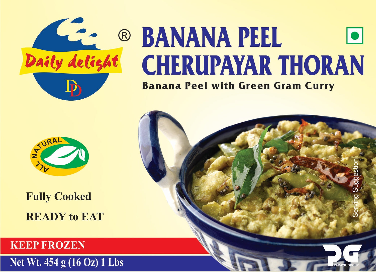 Daily Delight Banana Peel Cherupayar