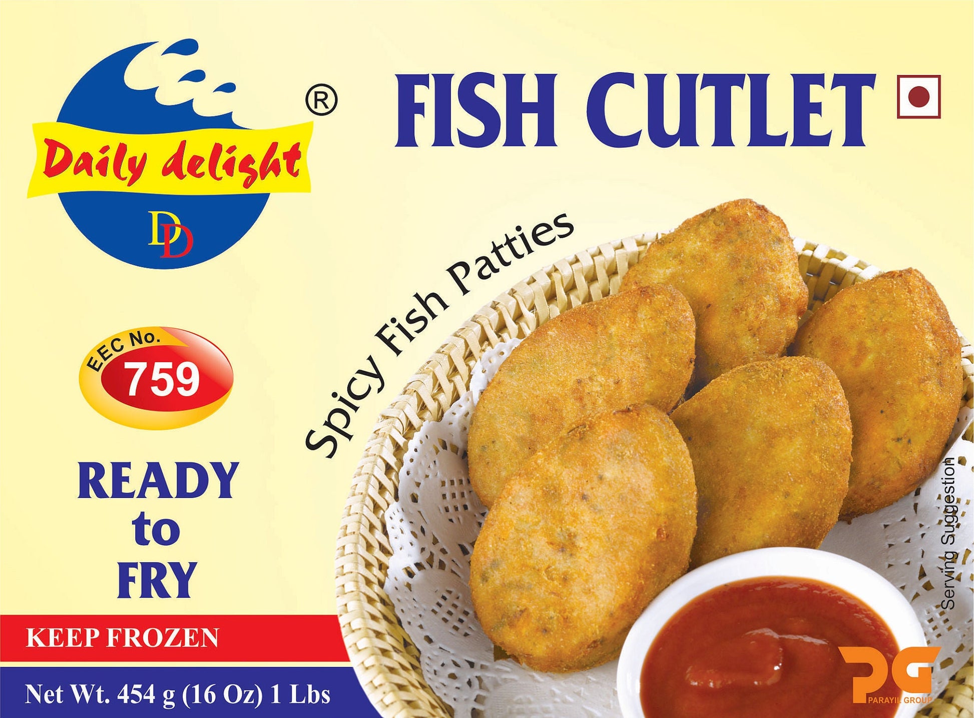 Daily Delight Fish Cutlet