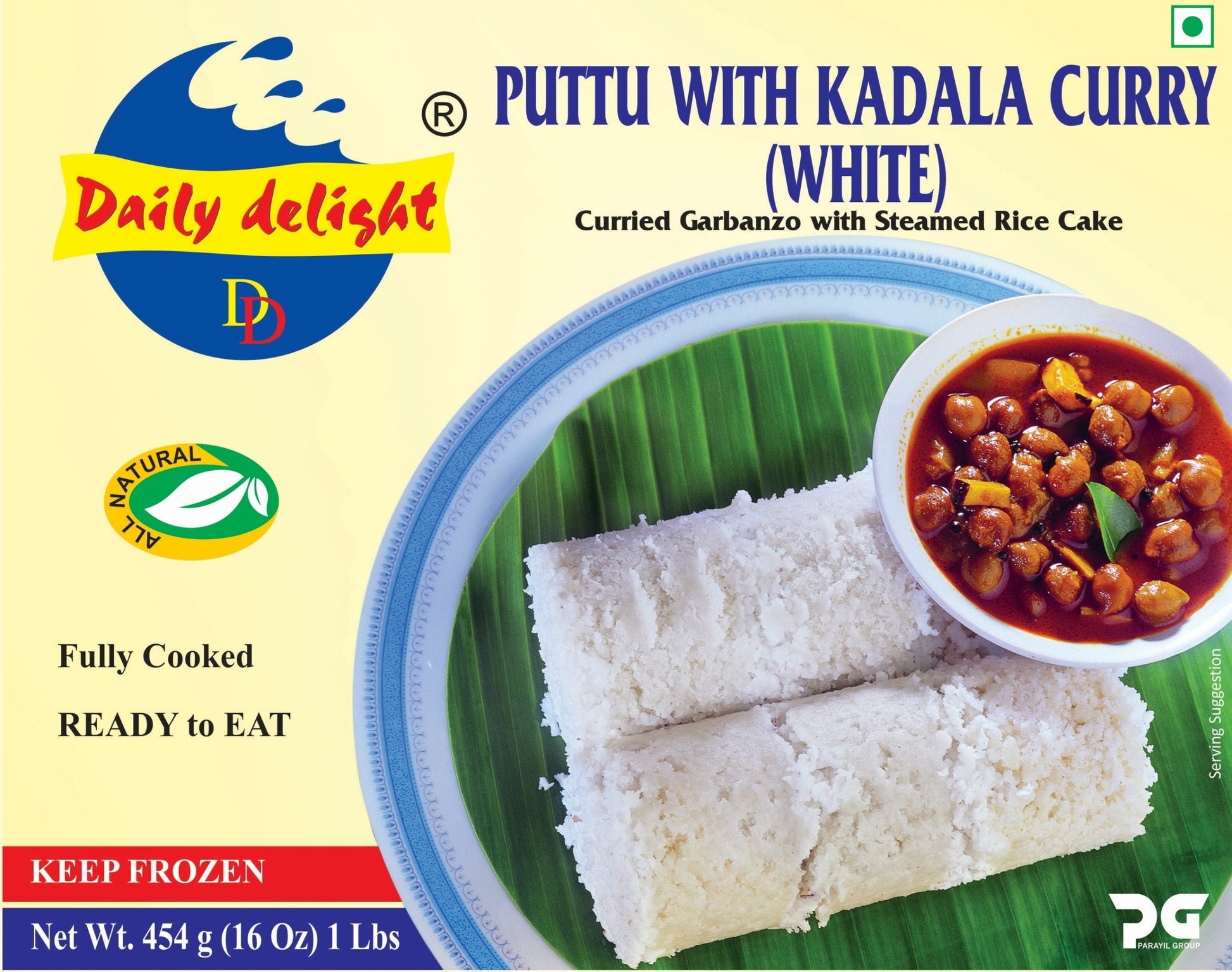 Daily Delight Puttu With Kadala Curry