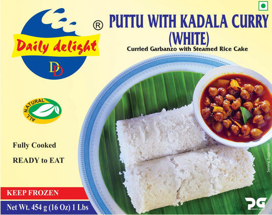 Daily Delight Puttu With Kadala Curry