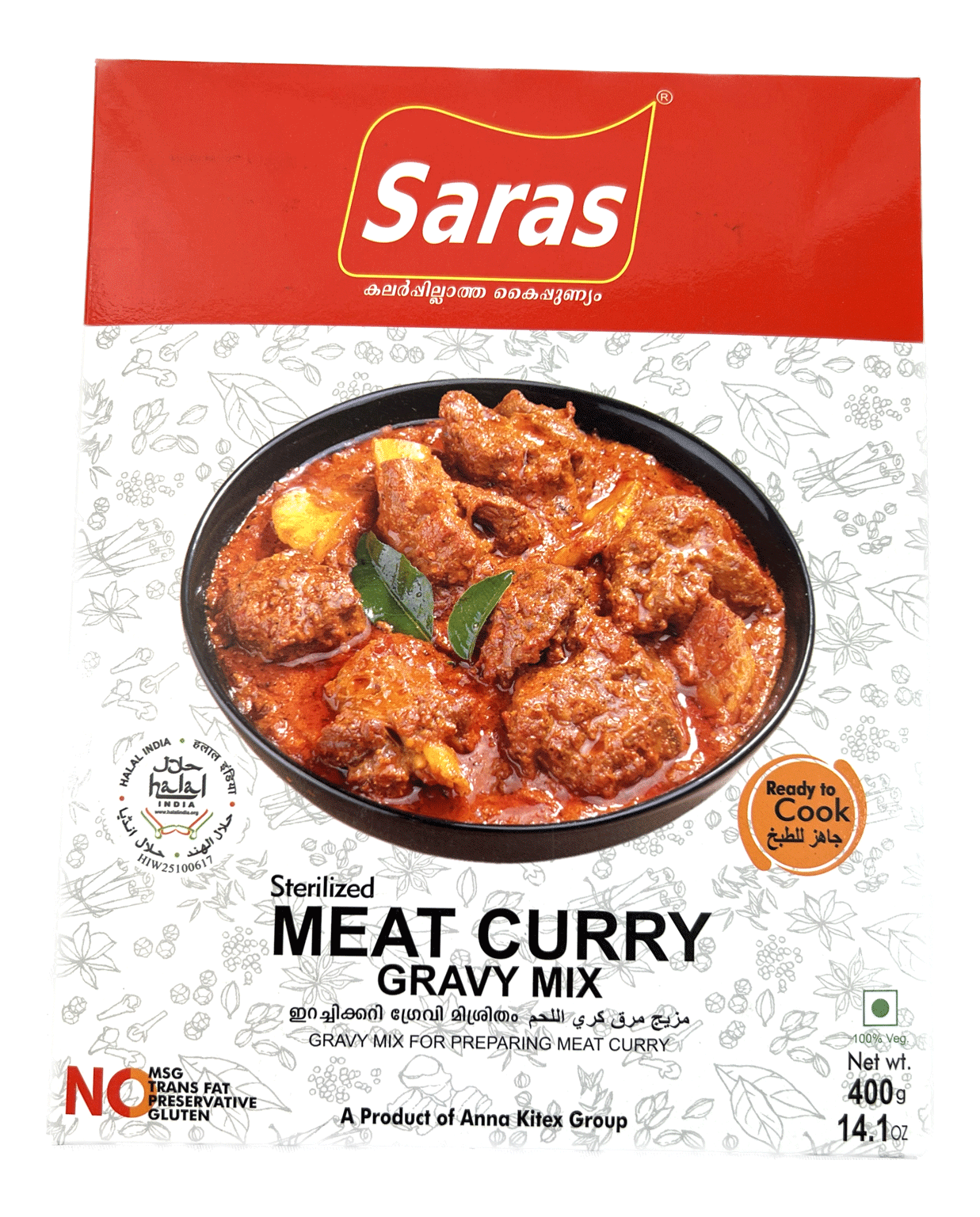 Saras Meat Curry Mix